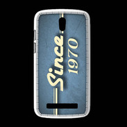 Coque HTC Desire 500 Since 1970 Bleu