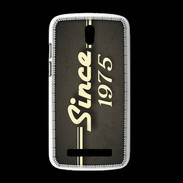 Coque HTC Desire 500 Since 1975 gris