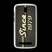 Coque HTC Desire 500 Since 1979 gris