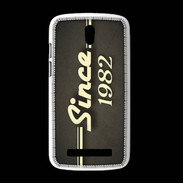 Coque HTC Desire 500 Since 1982 gris