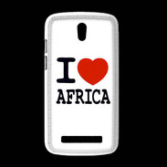 Coque HTC Desire 500 I love Africa