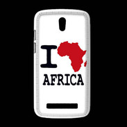 Coque HTC Desire 500 I love Africa 2