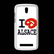 Coque HTC Desire 500 I love Alsace 2