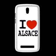 Coque HTC Desire 500 I love Alsace