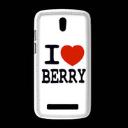 Coque HTC Desire 500 I love Berry