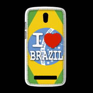 Coque HTC Desire 500 I love Brazil 3