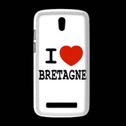 Coque HTC Desire 500 I love Bretagne