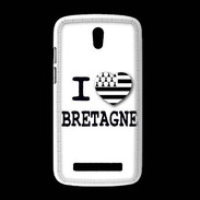 Coque HTC Desire 500 I love Bretagne 3