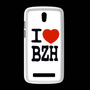 Coque HTC Desire 500 I love BZH