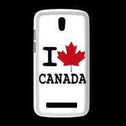 Coque HTC Desire 500 I love Canada 2