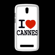 Coque HTC Desire 500 I love Cannes