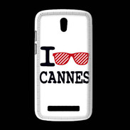 Coque HTC Desire 500 I love Cannes 2
