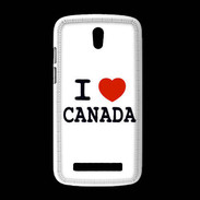 Coque HTC Desire 500 I love Canada