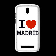 Coque HTC Desire 500 I love Madrid