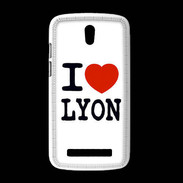 Coque HTC Desire 500 I love Lyon