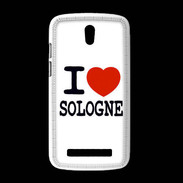 Coque HTC Desire 500 I love Sologne