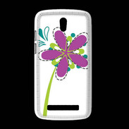 Coque HTC Desire 500 fleurs 4
