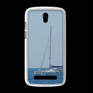 Coque HTC Desire 500 Coque Catamaran mer des Caraibes