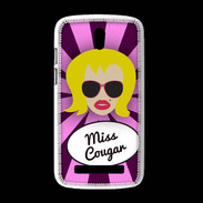 Coque HTC Desire 500 Miss Cougar Blonde