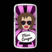 Coque HTC Desire 500 Miss Cougar Chatain