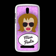 Coque HTC Desire 500 Miss Fiesta Rousse