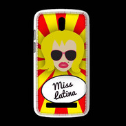 Coque HTC Desire 500 Miss Latina Blonde