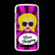 Coque HTC Desire 500 Miss Shopping Blonde