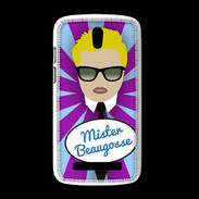 Coque HTC Desire 500 Mister Beau gosse Blond