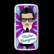 Coque HTC Desire 500 Mister Beau gosse Brun