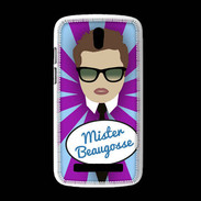 Coque HTC Desire 500 Mister Beau gosse Chatain