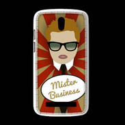 Coque HTC Desire 500 Mister Business Roux
