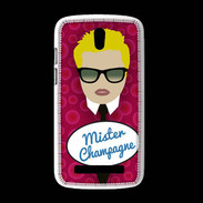 Coque HTC Desire 500 Mister Champagne Blond