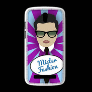 Coque HTC Desire 500 Mister Fashion Brun