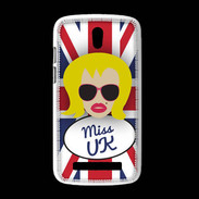 Coque HTC Desire 500 Miss UK Blonde