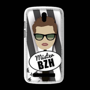 Coque HTC Desire 500 Mister Bretagne Chatain