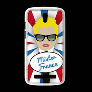 Coque HTC Desire 500 Mister France Blond
