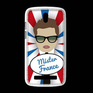 Coque HTC Desire 500 Mister France Chatain