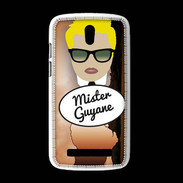 Coque HTC Desire 500 Mister Guyane Blond