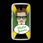 Coque HTC Desire 500 Mister Jamaica Chatain