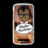 Coque HTC Desire 500 Mister Martinique Black