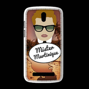 Coque HTC Desire 500 Mister Martinique Roux