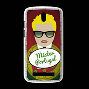 Coque HTC Desire 500 Mister Portugal Blond
