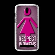 Coque HTC Desire 500 Respect Women ZG