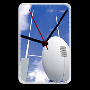 Grande pendule murale Poteau de rugby