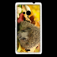 Coque Nokia Lumia 535 Automne et Hérisson