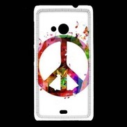 Coque Nokia Lumia 535 Symbole de la paix 5