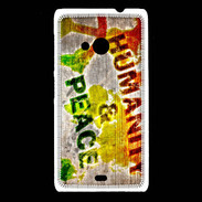 Coque Nokia Lumia 535 Humanité et paix