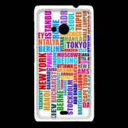 Coque Nokia Lumia 535 Capitales du monde