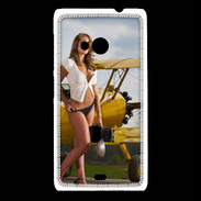 Coque Nokia Lumia 535 Avion sexy
