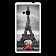 Coque Nokia Lumia 535 Vintage Tour Eiffel et 2 cv